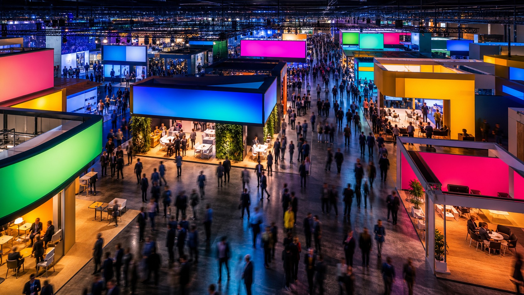 Exhibition floor